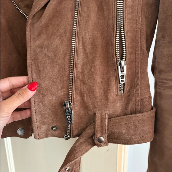 Blank NYC Brown Suede Women's Jacket - Picture 3 of 8